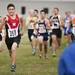 Milan junior Robert Finkewicz nears the finish line in the MHSAA Devision Two boys race on Saturday. He finished 138th with a time of 17:19.7. Daniel Brenner I AnnArbor.com